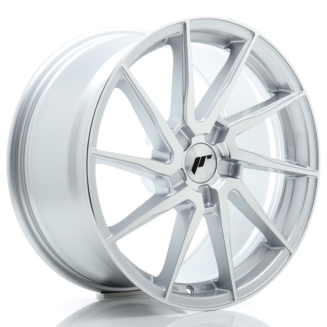 Japan Racing JR-36 Extreme Concave 18x9" (5 trous - sur mesure) ET20-50, Gris Argenté