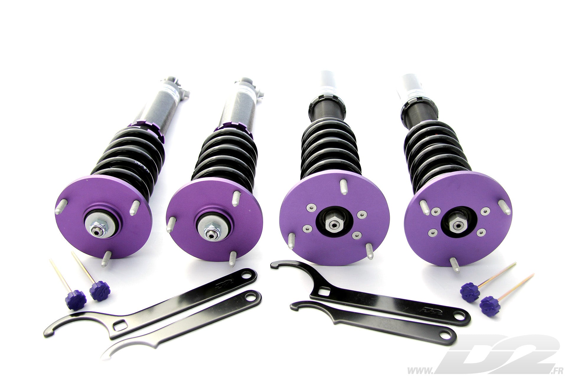 Combinés Filetés D2 Street pour Porsche 997 Carrera / S (2005-2011)