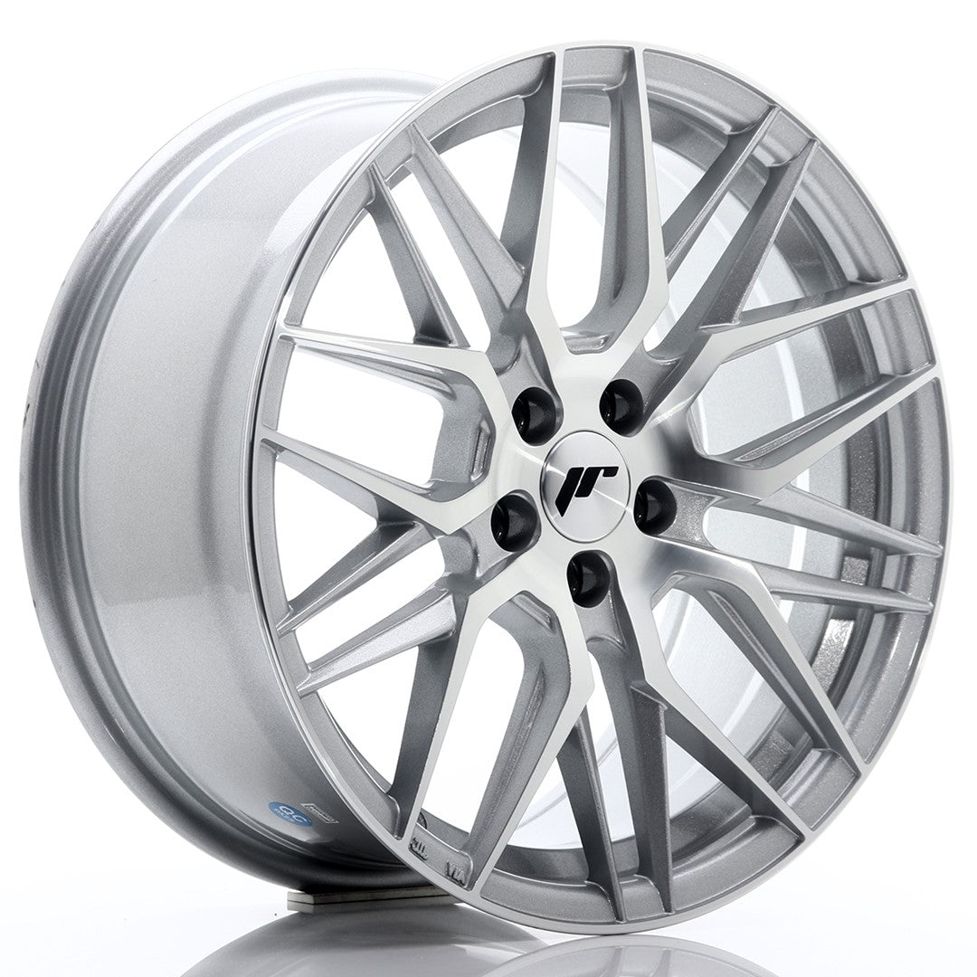Japan Racing JR-28 17x8" 5x114.3 ET40, Gris Argenté / Poli