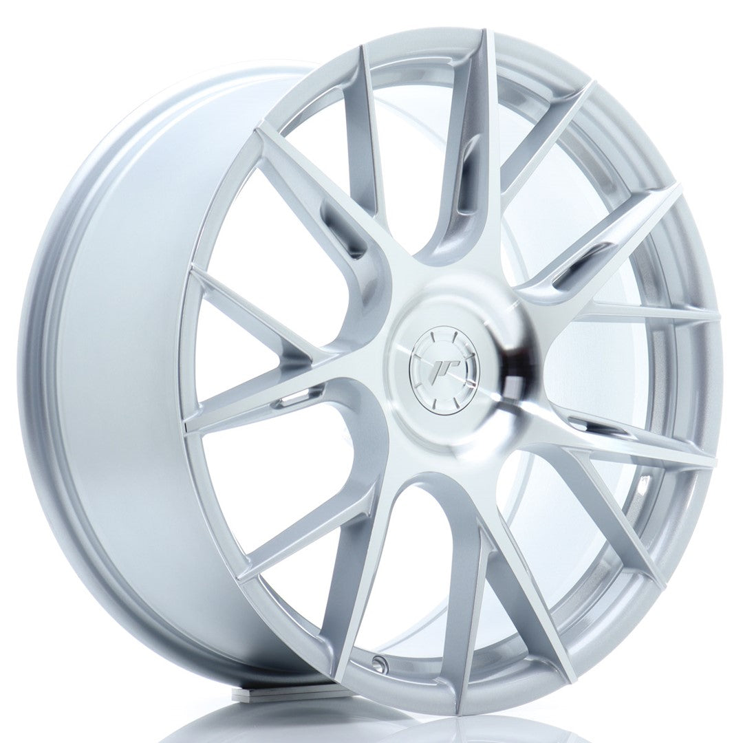 Japan Racing JR-42 19x8.5" (5 trous - sur mesure) ET25-45, Gris Argenté