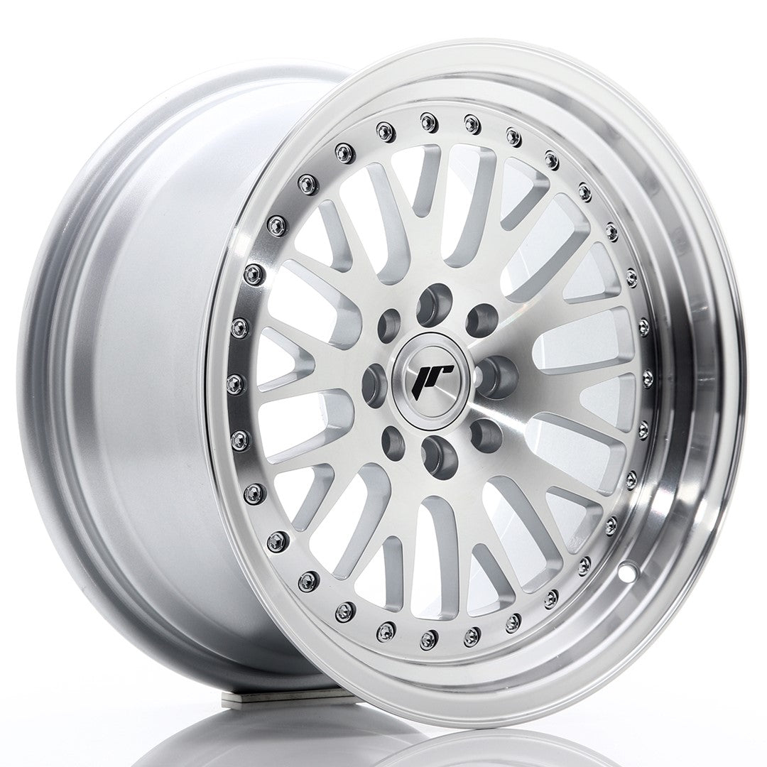 Japan Racing JR-10 16x8" 4x100/108 ET20, Gris Argenté / Poli