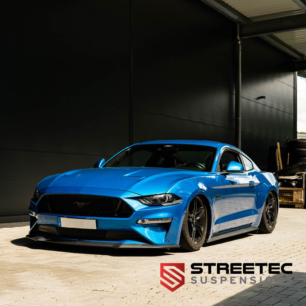STREETEC FAHRWairK — Luftfahrwerk-Kit für Ford Mustang (2014-2023) mit TÜV-Zulassung