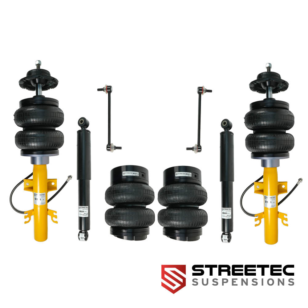STREETEC Offroad & Camping — Luftfederungskit für Volkswagen Transporter T5 / T6 / T6.1 — Offroad & Camping (2003-2024) TÜV-geprüft