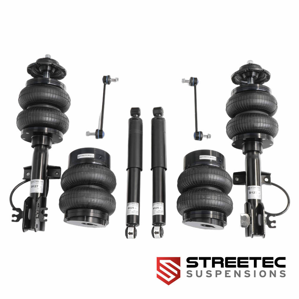 STREETEC Offroad & Camping — Kit Suspension Pneumatique pour Volkswagen Transporter T5 / T6 / T6.1 — Offroad & Camping (2003-2024) homologué TÜV