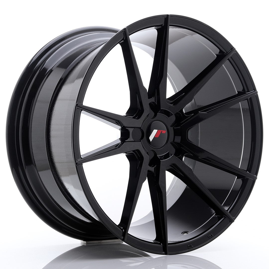 Japan Racing JR-21 Extreme Concave 20x11" (5 trous - sur mesure) ET30-50, Noir Brillant