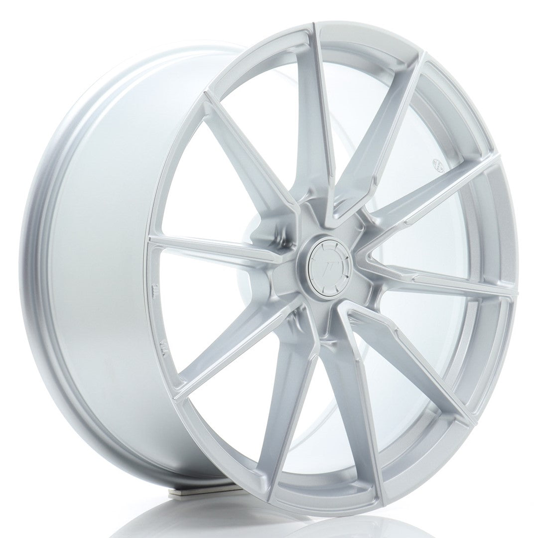 Japan Racing SL-02 Super Light 19x9" (5 trous - sur mesure) ET20-51, Gris Argenté / Poli
