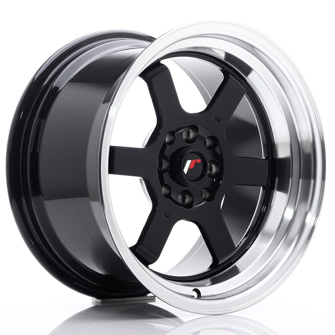 Japan Racing JR-12 16x9" 4x100/114.3 ET10, Noir / Brillant