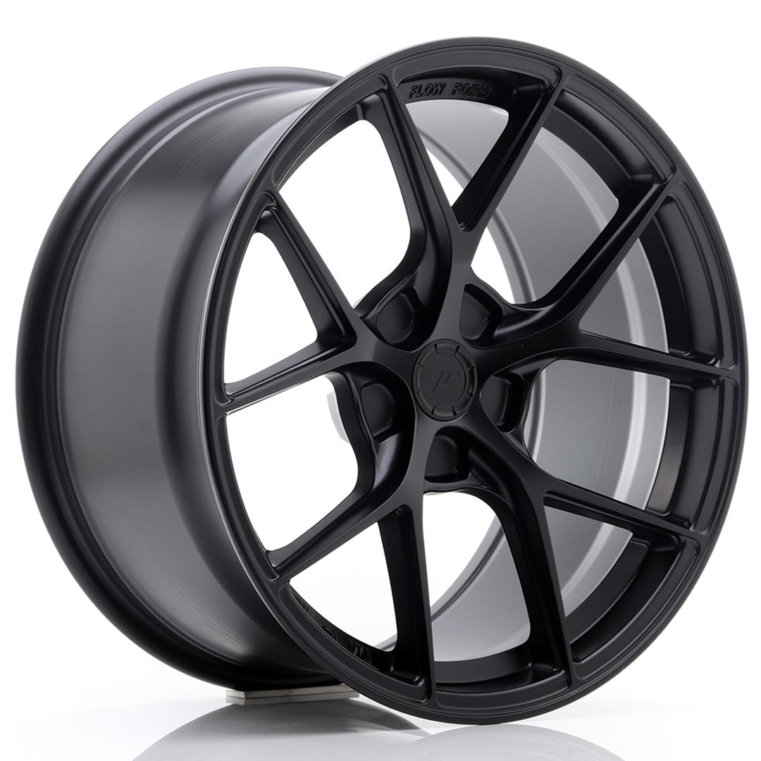 Japan Racing SL-01 Super Light 18x9.5" (5 trous - sur mesure) ET25-38, Noir Mat