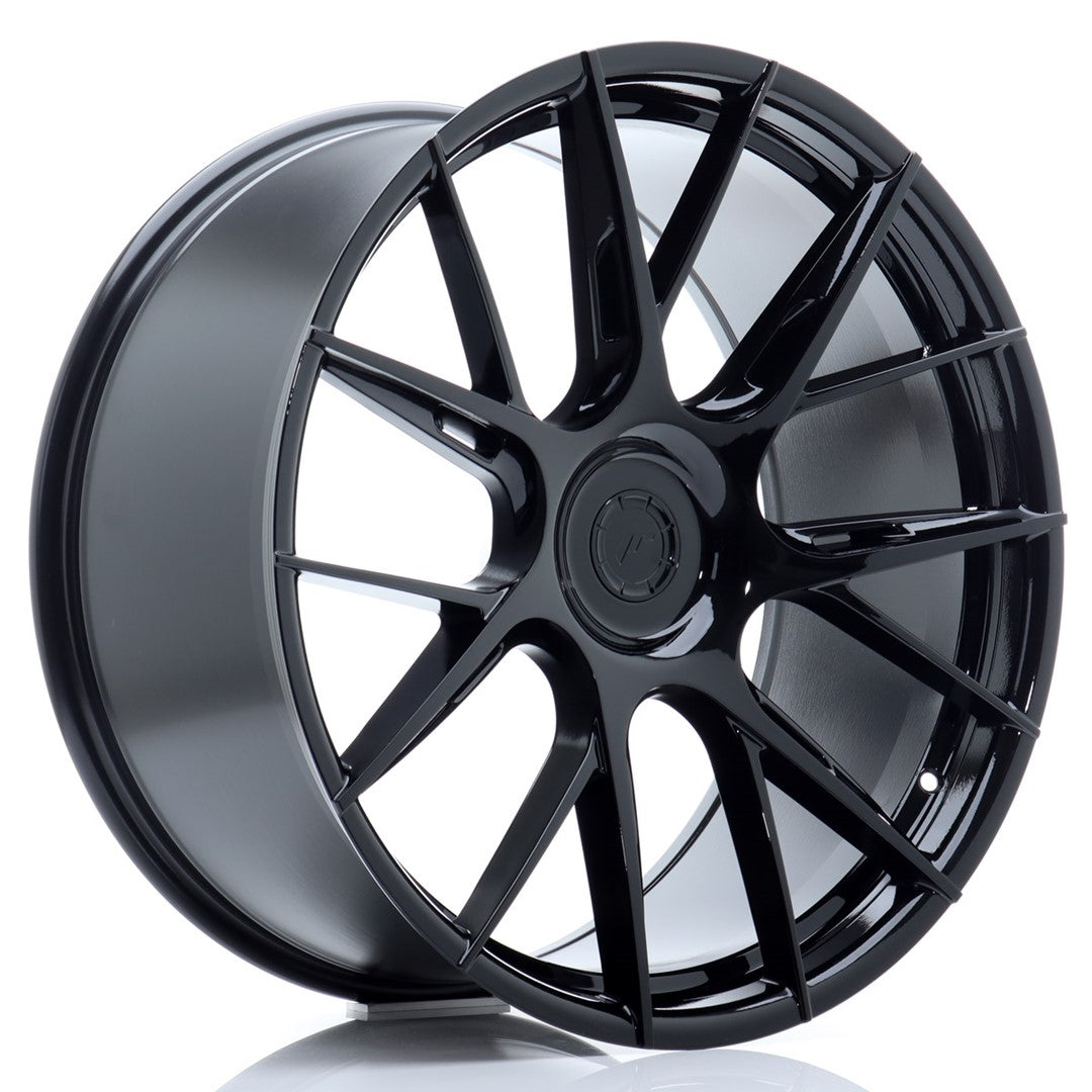 Japan Racing JR-42 22x10.5" (5 trous - sur mesure) ET20-40, Noir Brillant