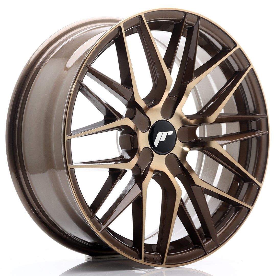 Japan Racing JR-28 18x7.5" (4 & 5 trous - sur mesure) ET20-40, Bronze