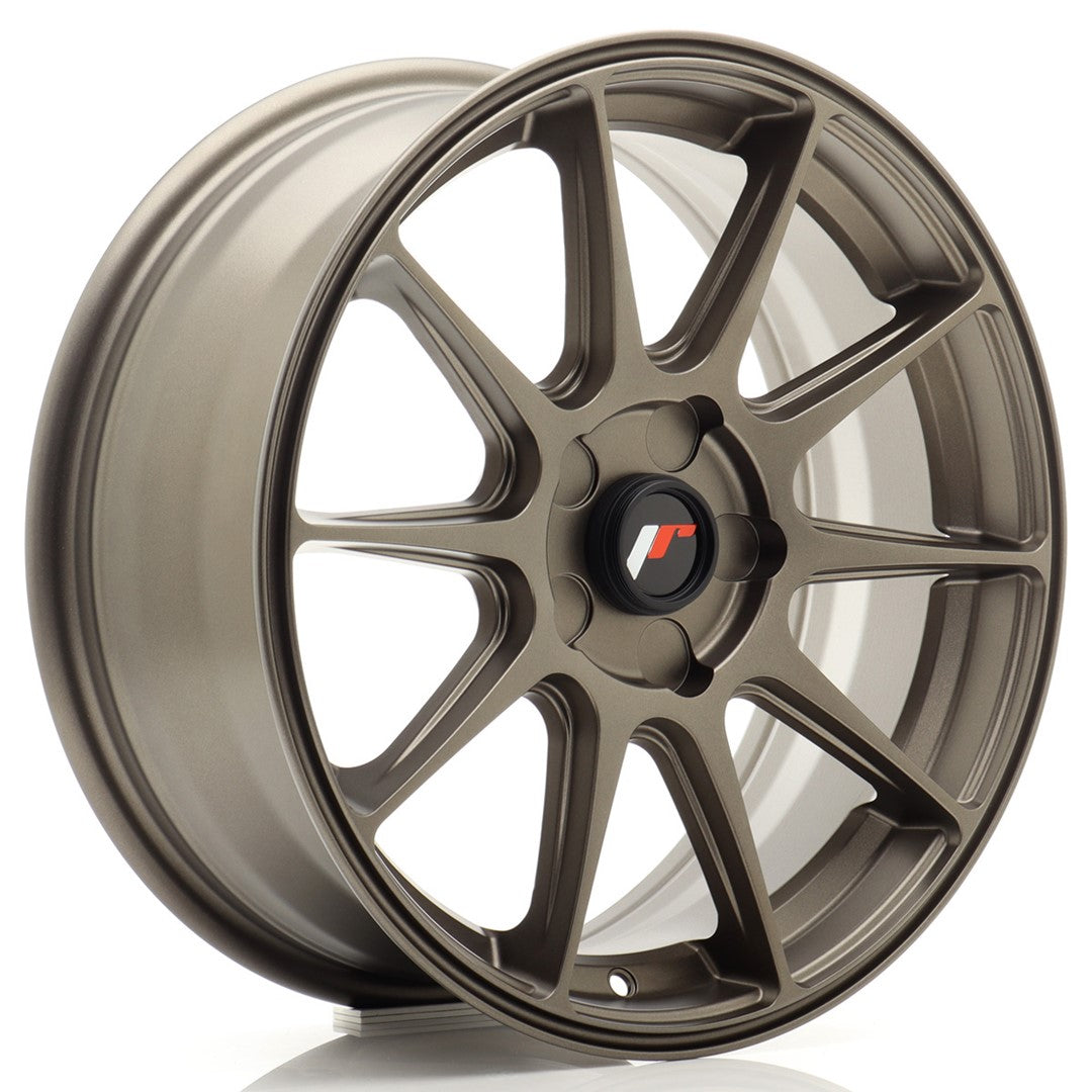Japan Racing JR-11 17x7" (5 trous - sur mesure) ET20-38, Bronze