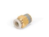 Push-in fitting metal - 3/8" NPT male thread | 3/8" Push-in (like Air Lift 21864)