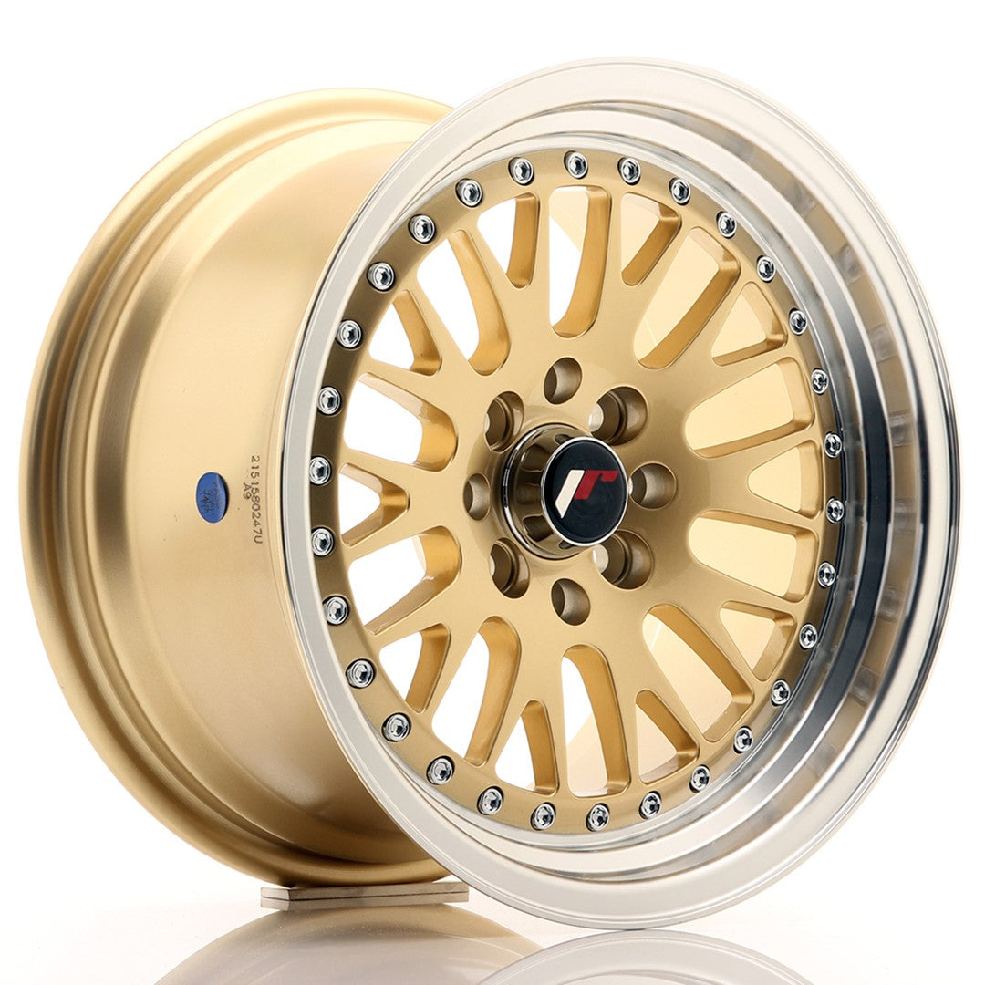 Japan Racing JR-10 15x8" 4x100/114.3 ET15, Or / Doré