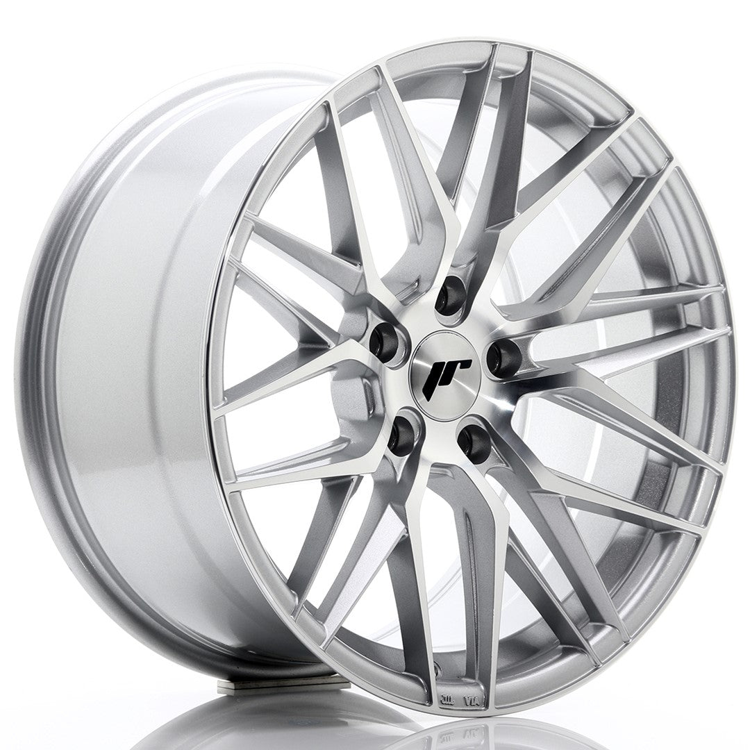 Japan Racing JR-28 Extreme Concave 18x9.5" 5x120 ET35, Gris Argenté / Poli