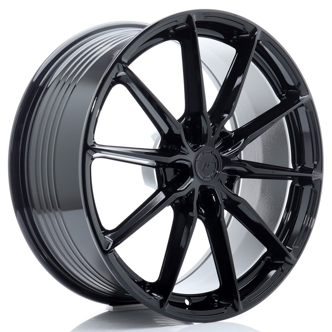 Japan Racing JR-37 Extreme Concave 21x9" (5 trous - sur mesure) ET10-52, Noir / Brillant