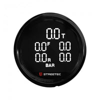 STREETEC Indicateur de Pression Numérique 5 Voies