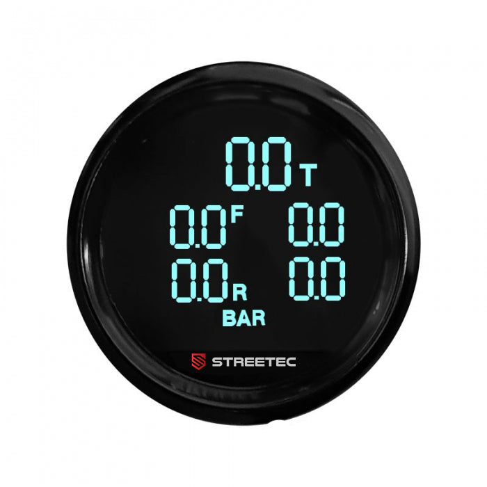 STREETEC Indicateur de Pression Numérique 5 Voies