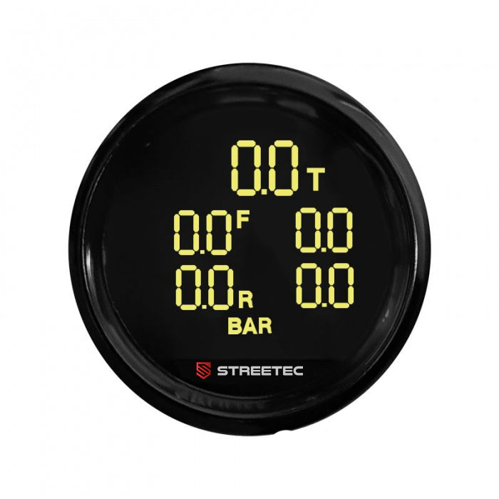 STREETEC Indicateur de Pression Numérique 5 Voies