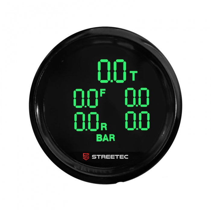 STREETEC Indicateur de Pression Numérique 5 Voies