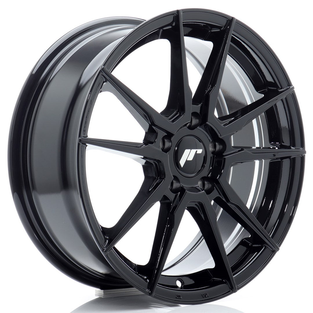 Japan Racing JR-21 17x7" 5x100 ET40, Noir Brillant