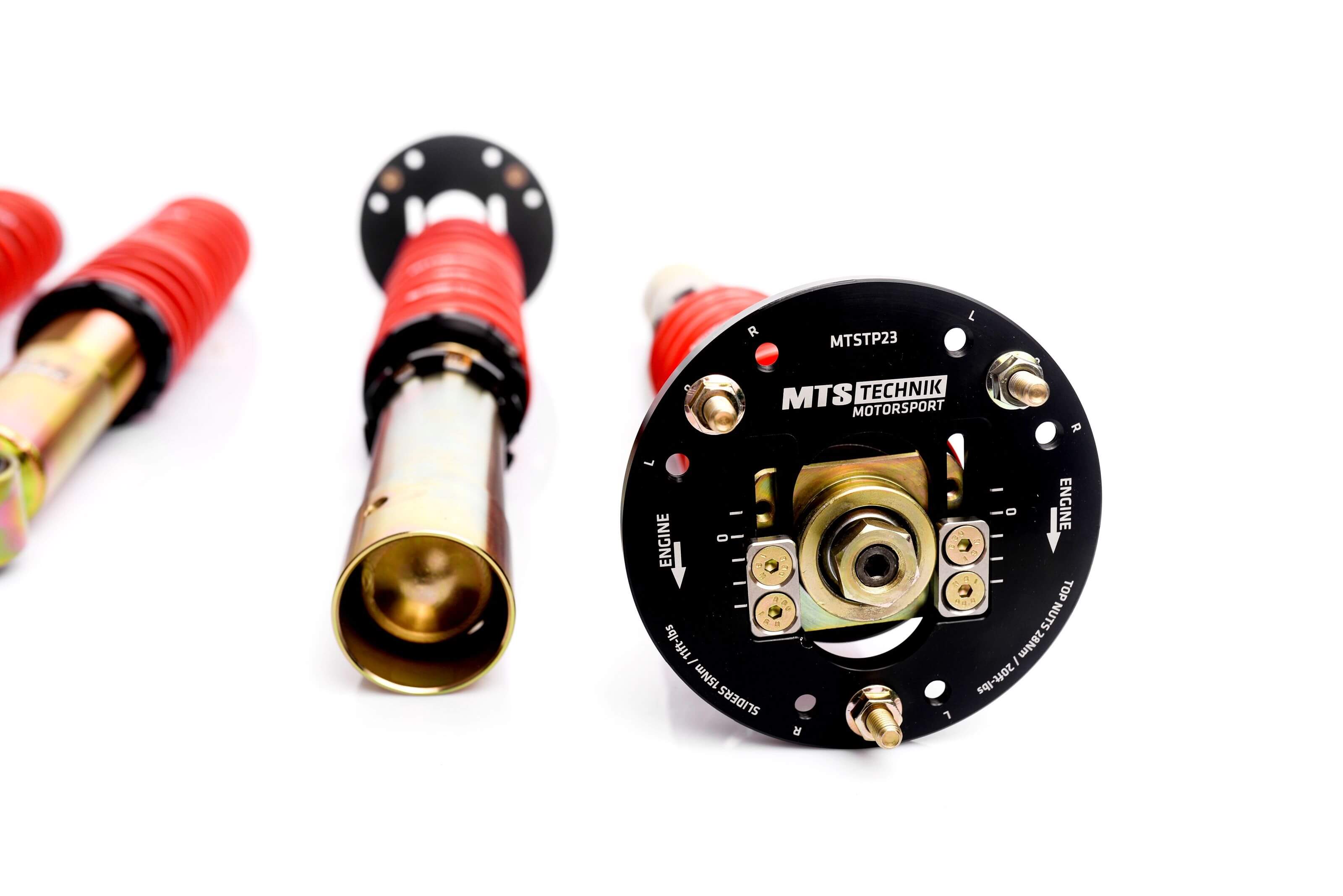 Combinés Filetés MTS Technik BMW Série 5 (E12) — Finition Gold — vue 3 [Gold]