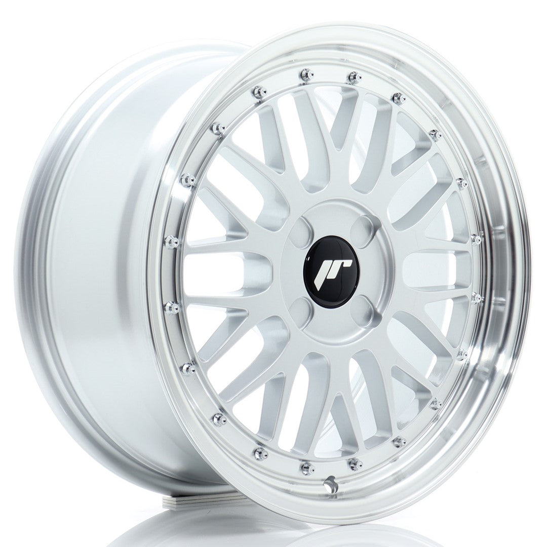 Japan Racing JR-23 17x7.5" (4 trous - sur mesure) ET20-40, Gris Argenté