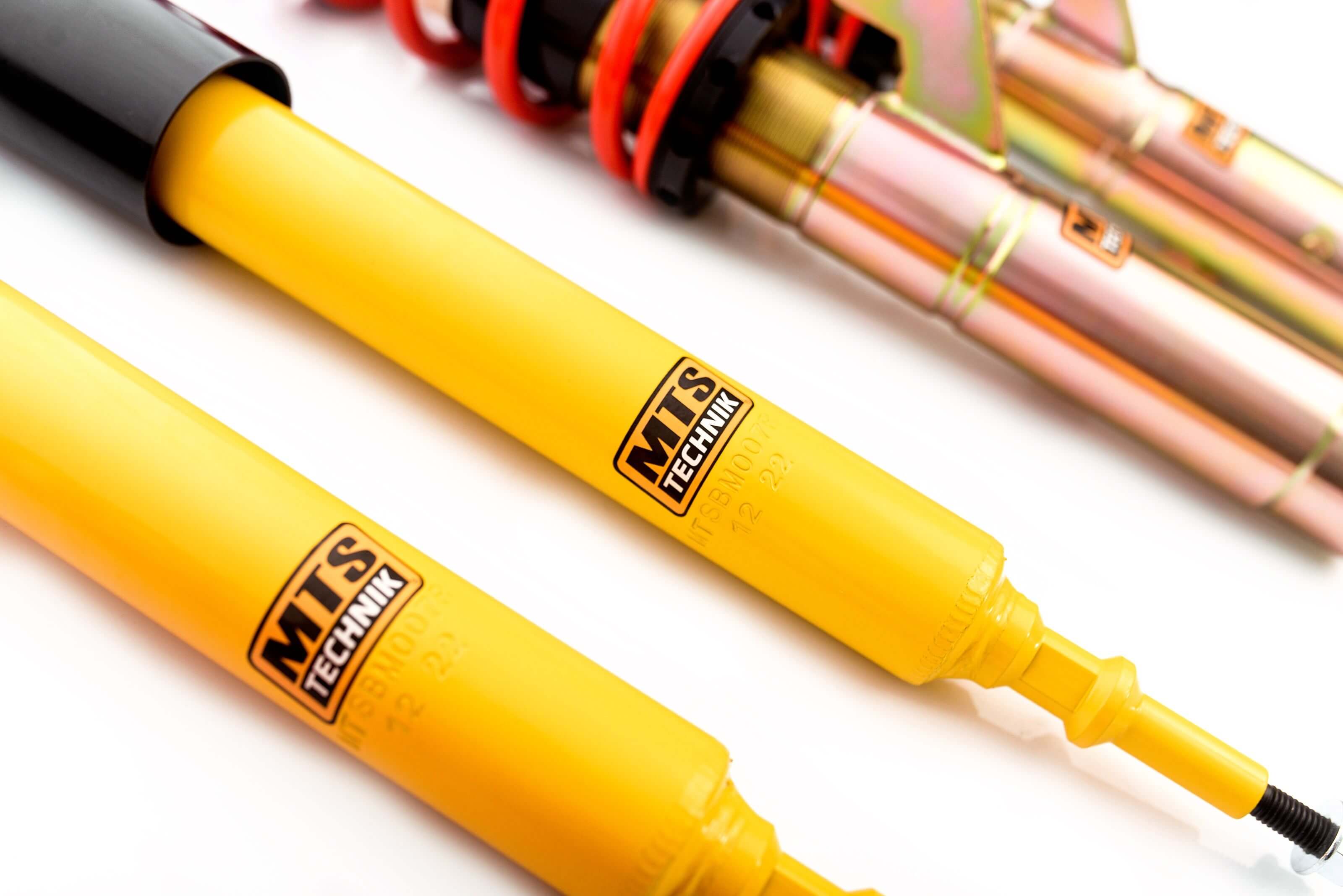 Combinés Filetés MTS Technik BMW Série 1 (E81) — Finition Gold — vue 4 [Gold]