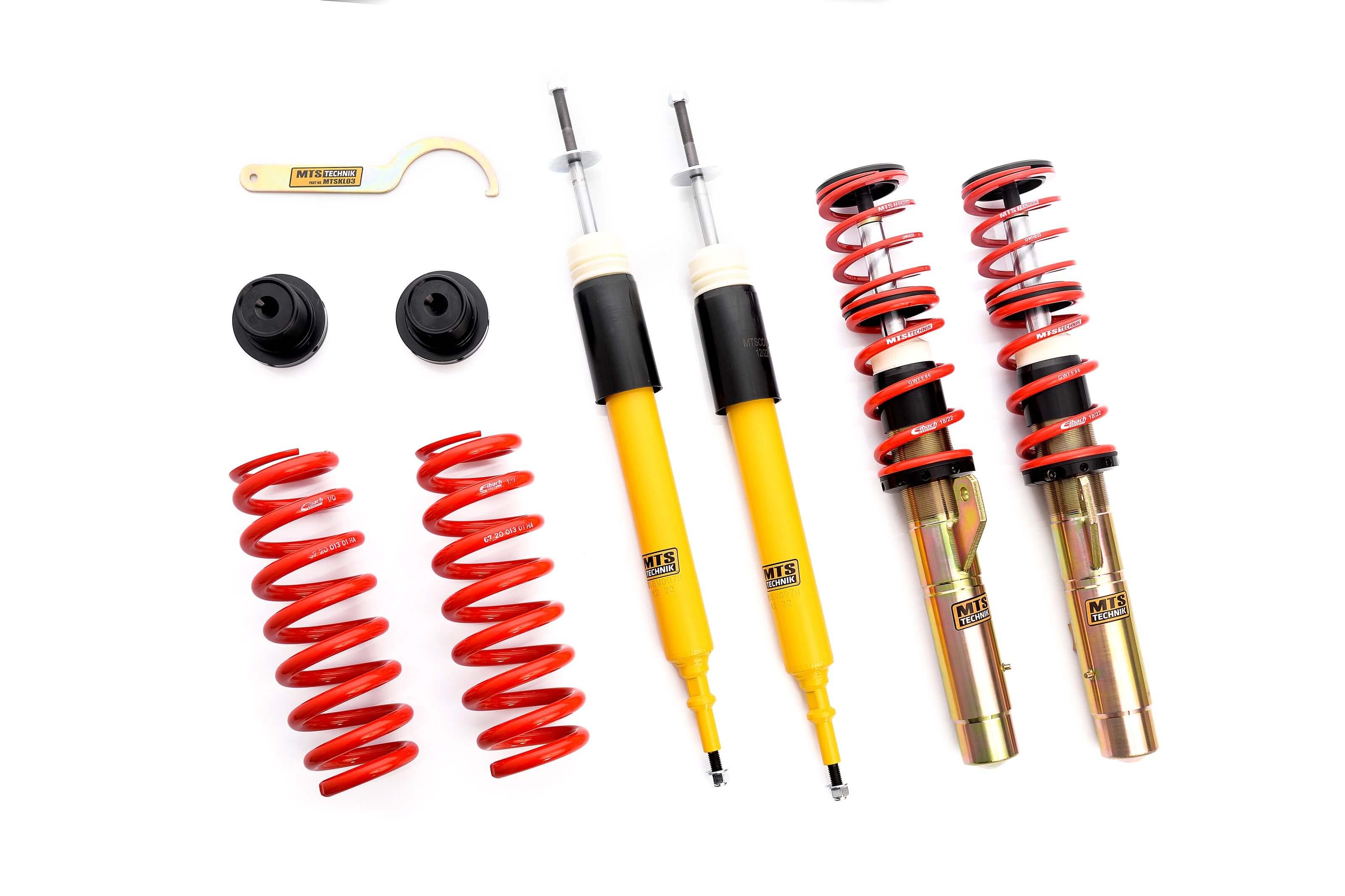 Combinés Filetés MTS Technik BMW Série 1 (E81) — Finition Gold [Gold]