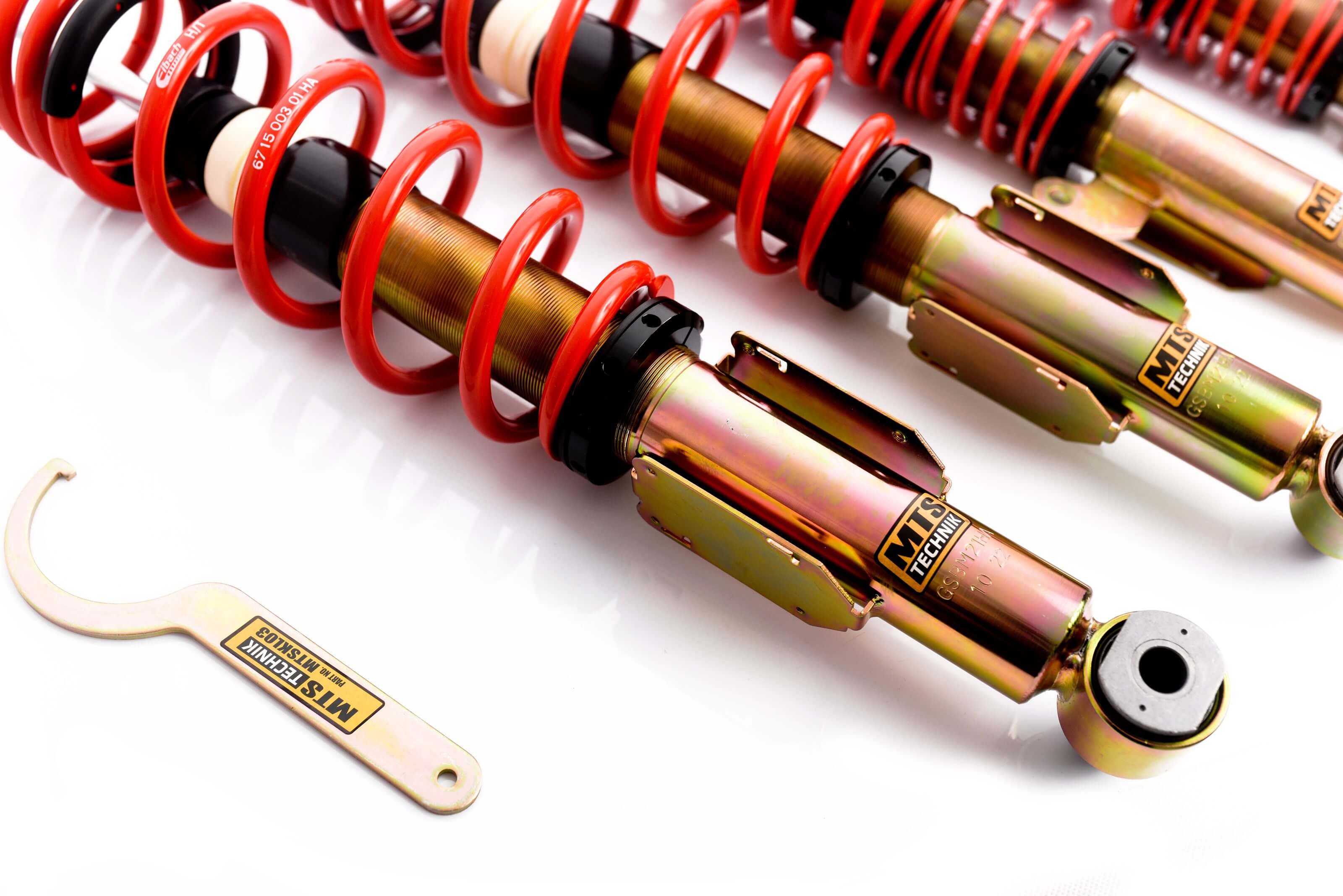 Combinés Filetés MTS Technik BMW Série 7 (F01) — Finition Gold — vue 2 [Gold]