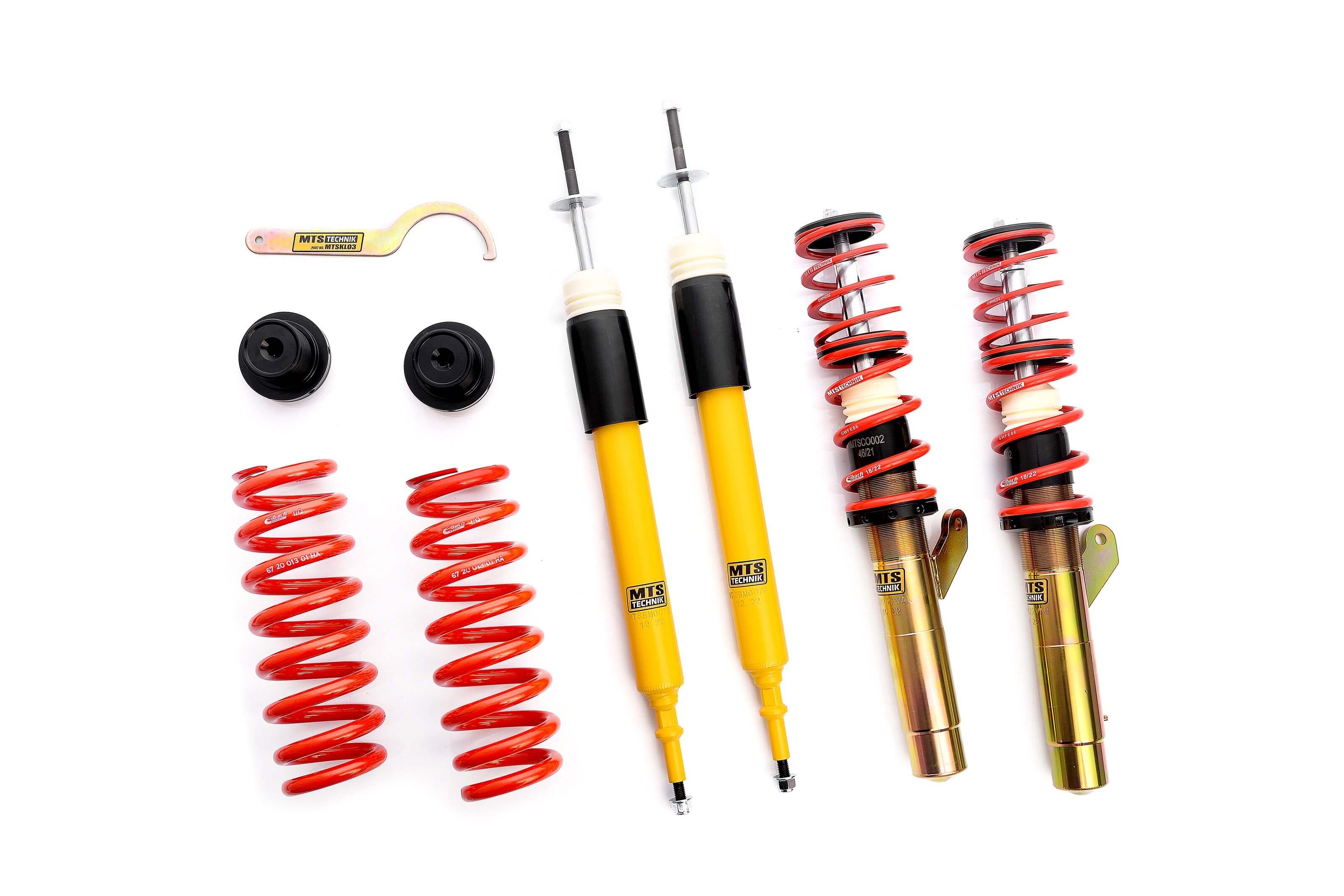 Combinés Filetés MTS Technik BMW Série 3 Touring (E91) xDrive — Finition Gold [Gold]