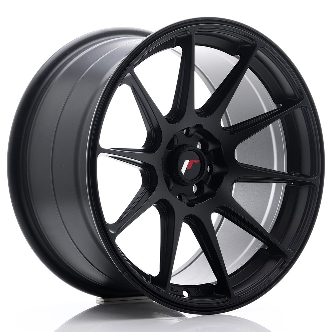 Japan Racing JR-11 17x9" 5x100/114.3 ET35, Noir Mat / Satiné