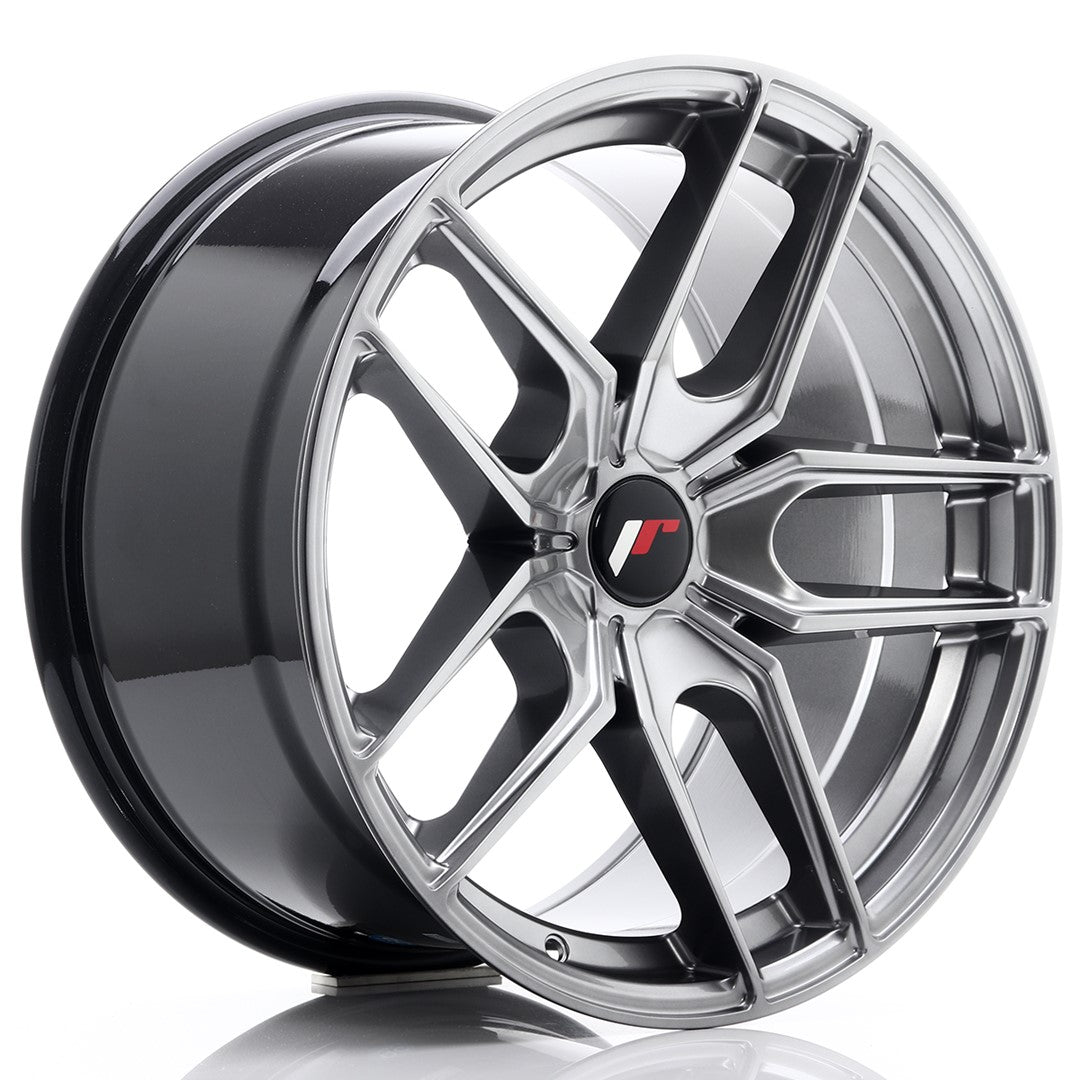 Japan Racing JR-25 Extreme Concave 18x9.5" (5 trous - sur mesure) ET20-40, Hyper Black