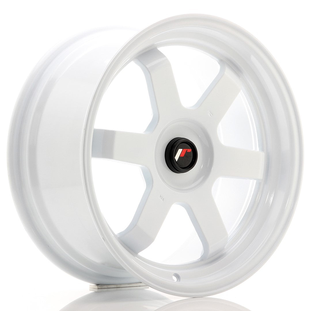 Japan Racing JR-12 17x8" (4 & 5 trous - sur mesure) ET35, Blanc