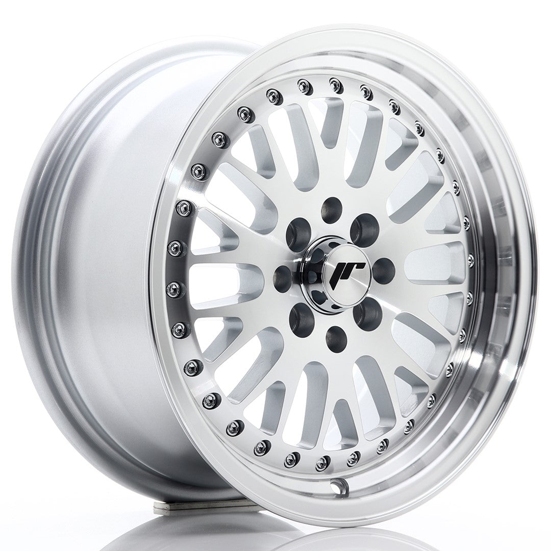 Japan Racing JR-10 15x7" 4x100/108 ET30, Gris Argenté / Poli