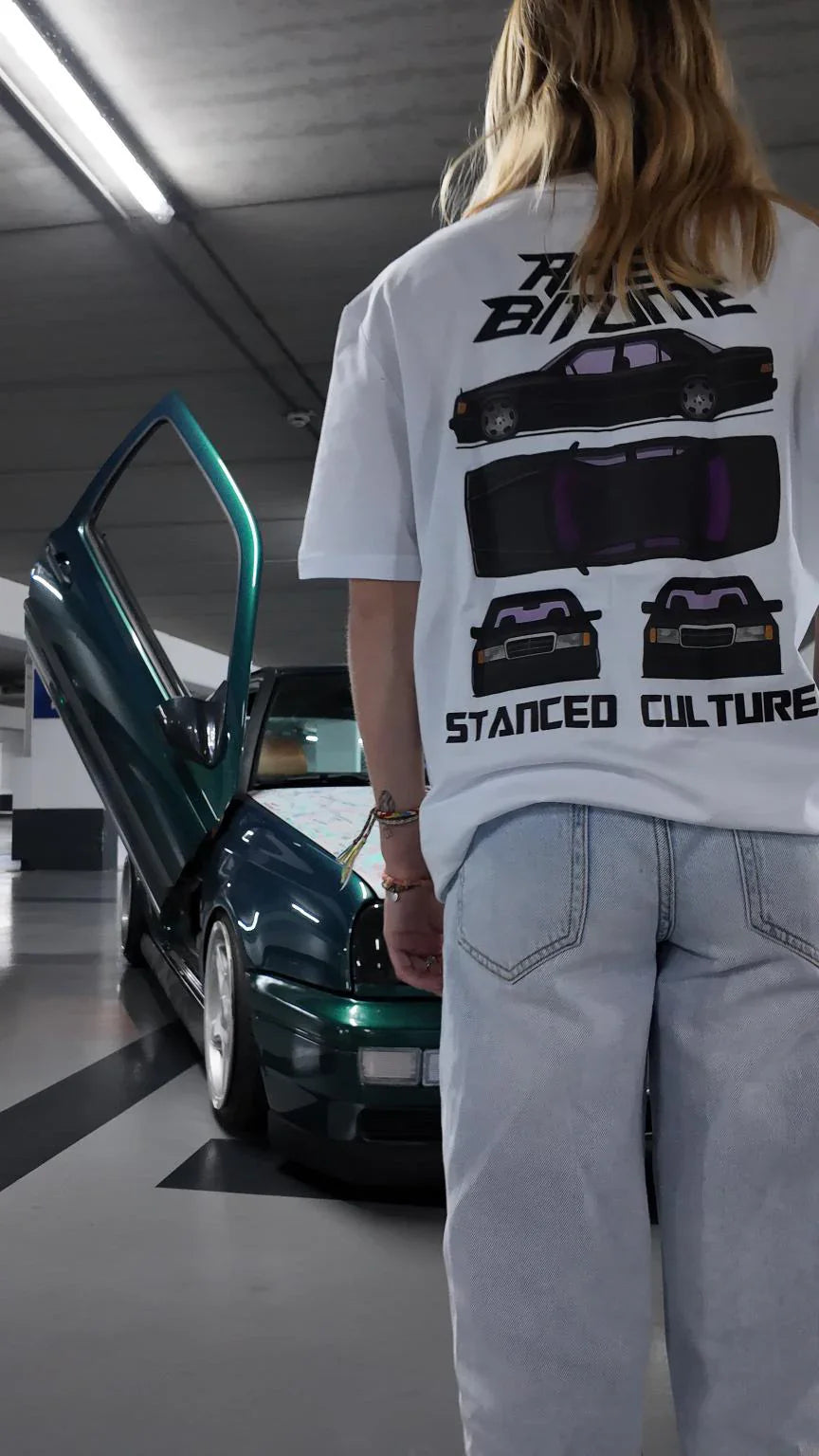 Koszulka Overdrive "Legenda Ulicy" – Mercedes 190E Edycja Stance