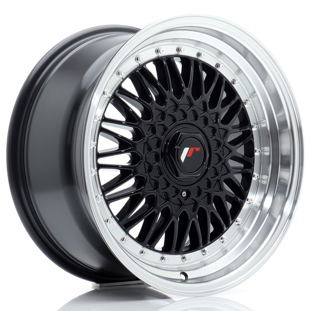 Japan Racing JR-9 17x8.5" 4x100/108 ET20, Noir Brillant