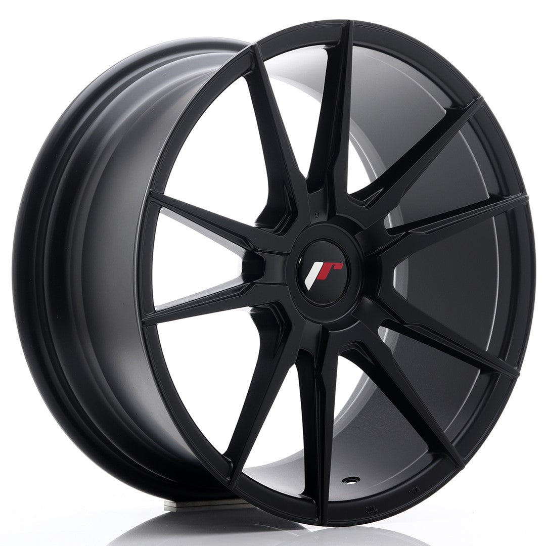 Japan Racing JR-21 18x8.5" (4 & 5 trous - sur mesure) ET20-30, Noir Mat / Satiné