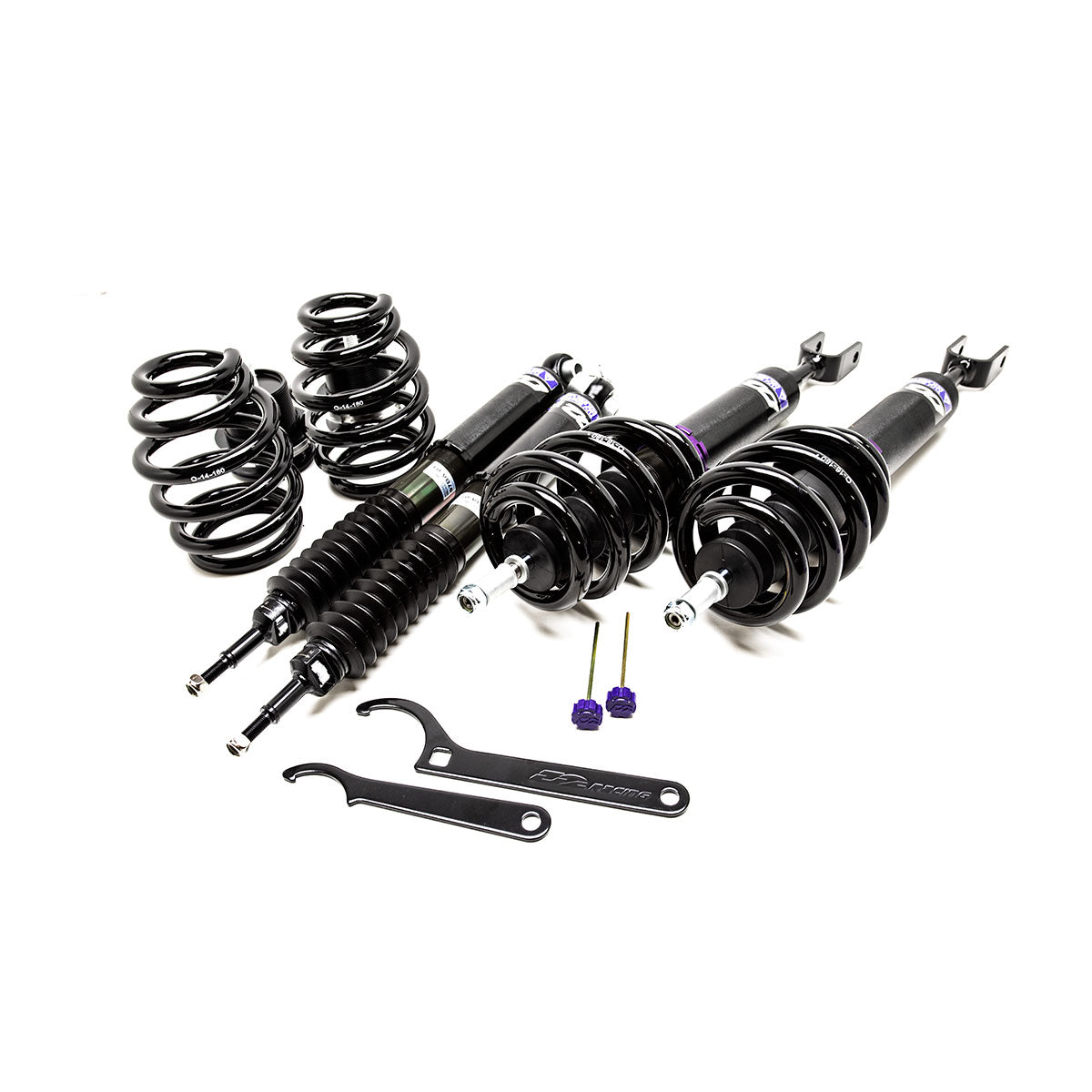 Combinés Filetés D2 Street pour Audi S4 B6 (2003-2004)