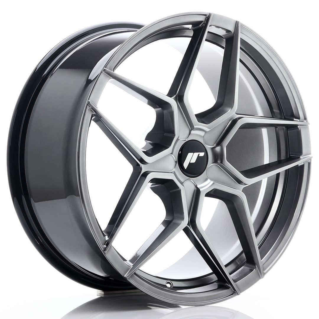 Japan Racing JR-34 19x8.5" (5 trous - sur mesure) ET20-40, Hyper Black