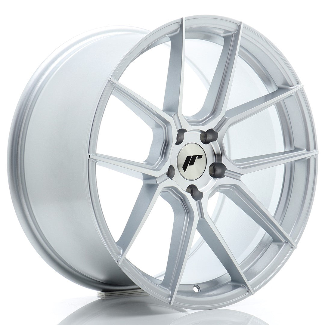 Japan Racing JR-30 Extreme Concave 19x9.5" 5x112 ET40, Gris Argenté Poli
