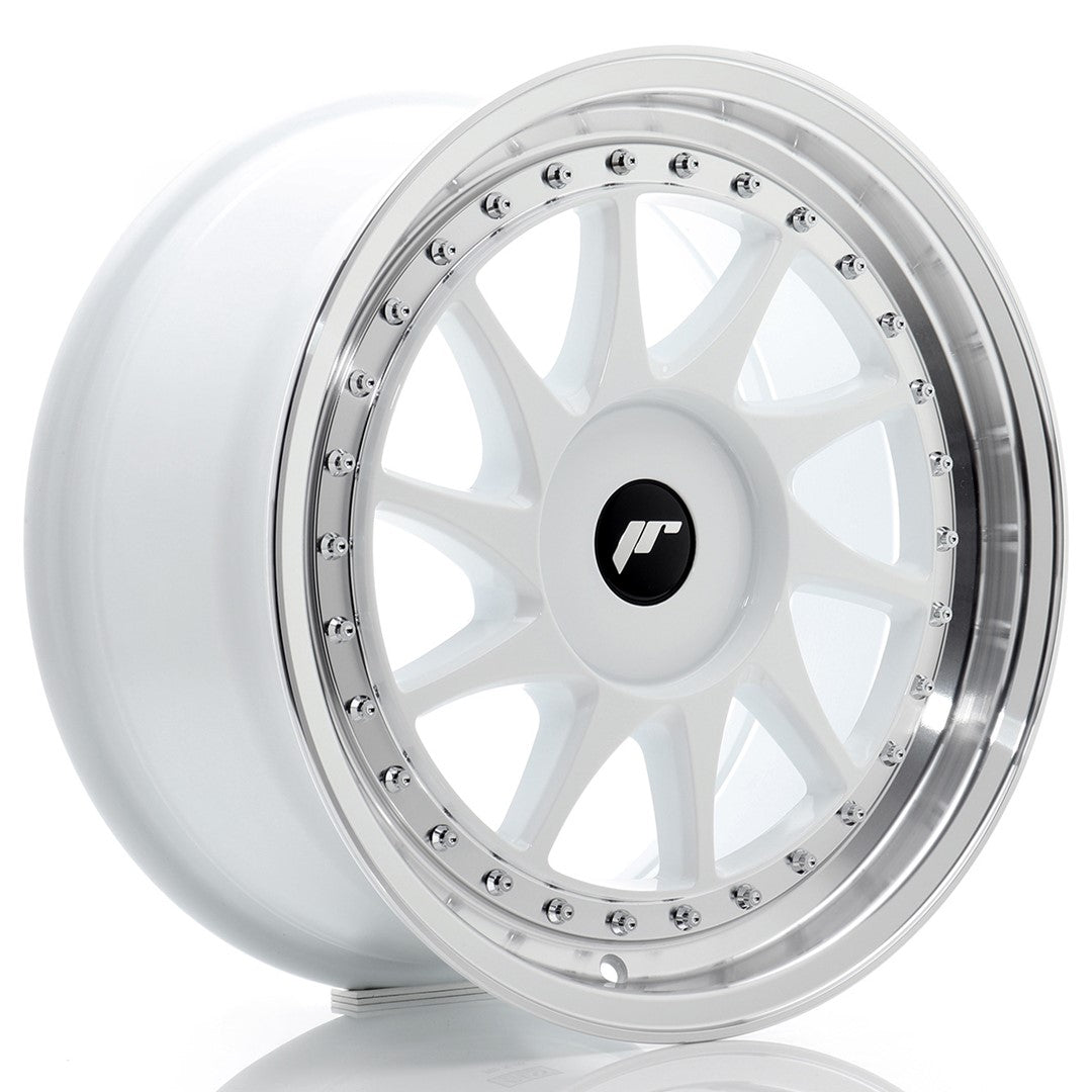 Japan Racing JR-26 17x8" (4 & 5 trous - sur mesure) ET20-35, Blanc