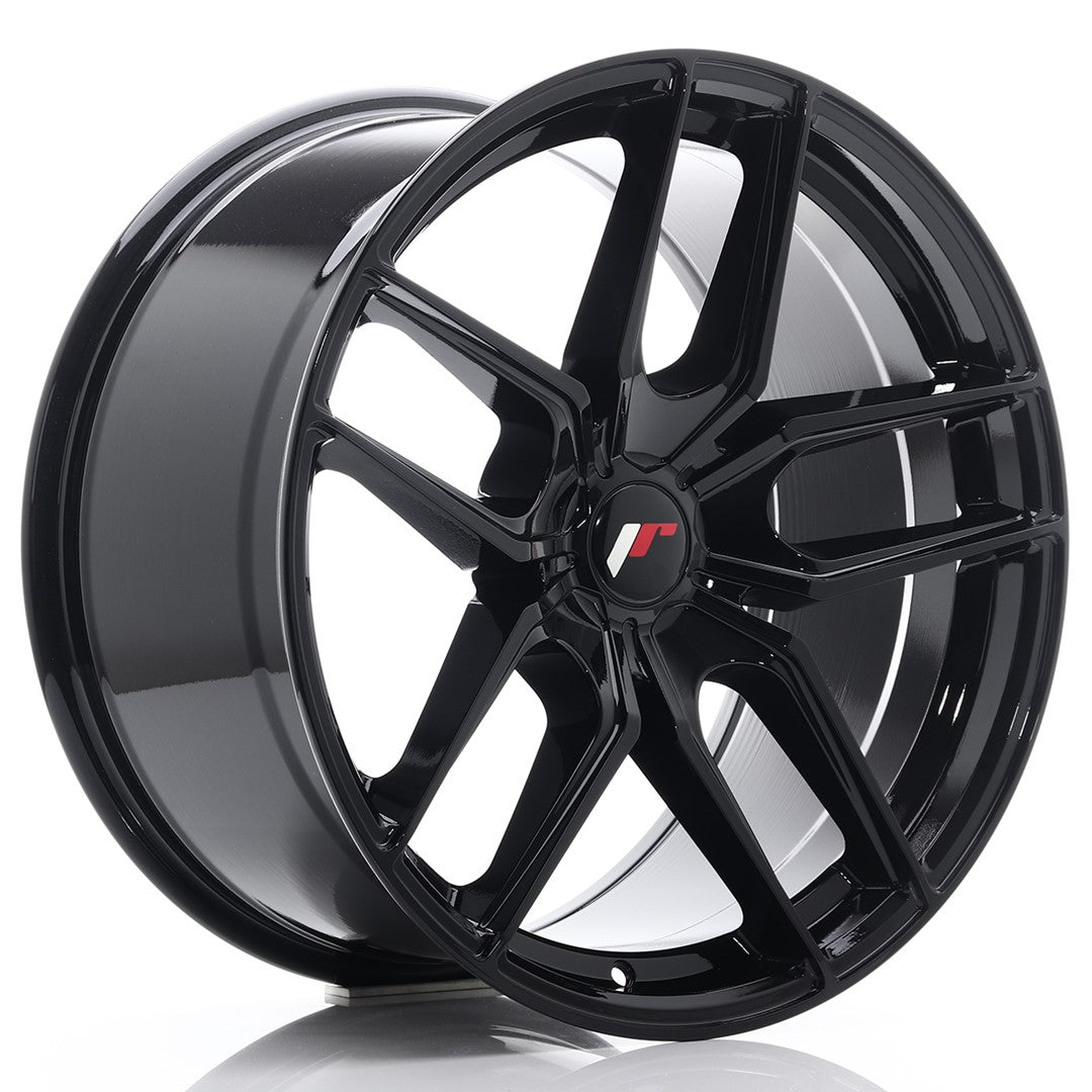 Japan Racing JR-25 Extreme Concave 19x9.5" (5 trous - sur mesure) ET20-40, Noir / Brillant
