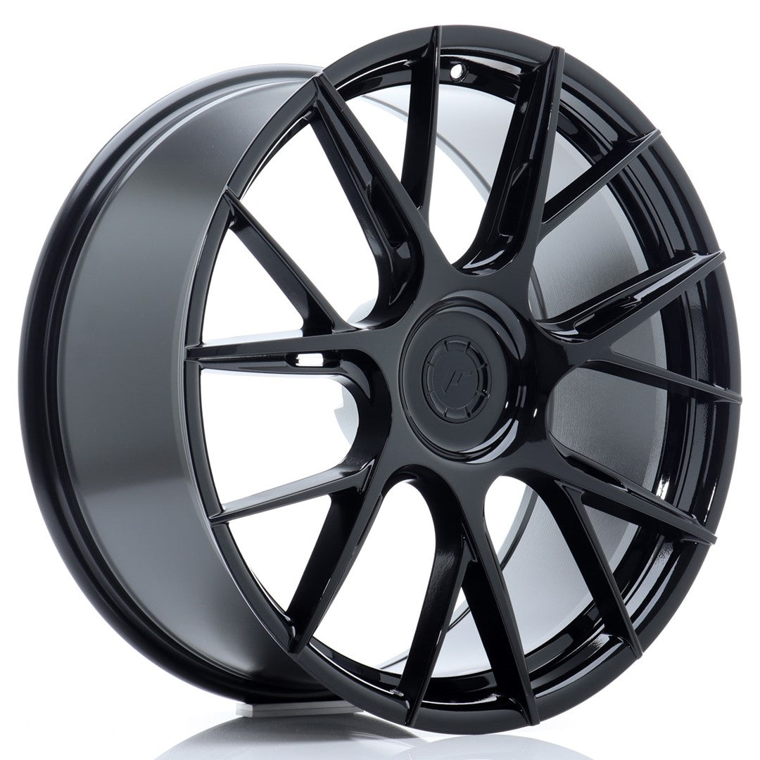 Japan Racing JR-42 20x8.5" (5 trous - sur mesure) ET20-45, Noir Brillant