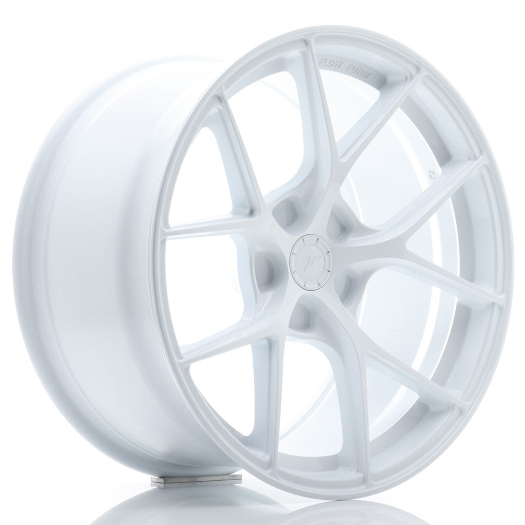 Japan Racing SL-01 Super Light 18x9.5" (5 trous - sur mesure) ET25-38, Blanc