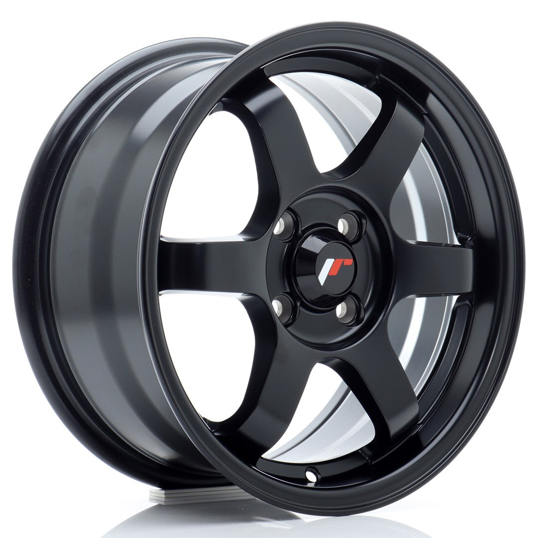 Japan Racing JR-3 15x7" 4x100 ET25, Noir Mat