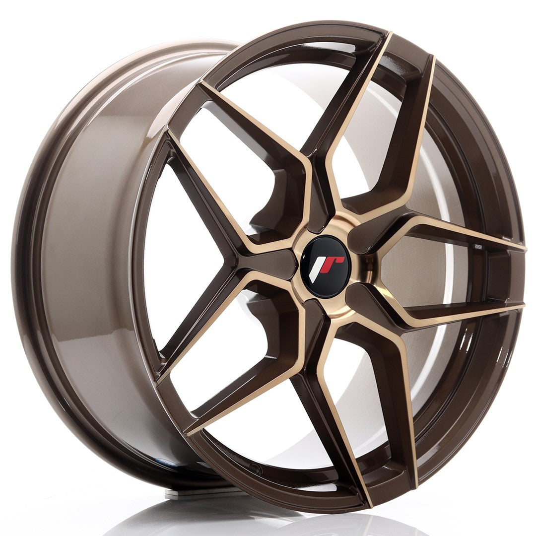 Japan Racing JR-34 19x8.5" (5 trous - sur mesure) ET20-40, Bronze