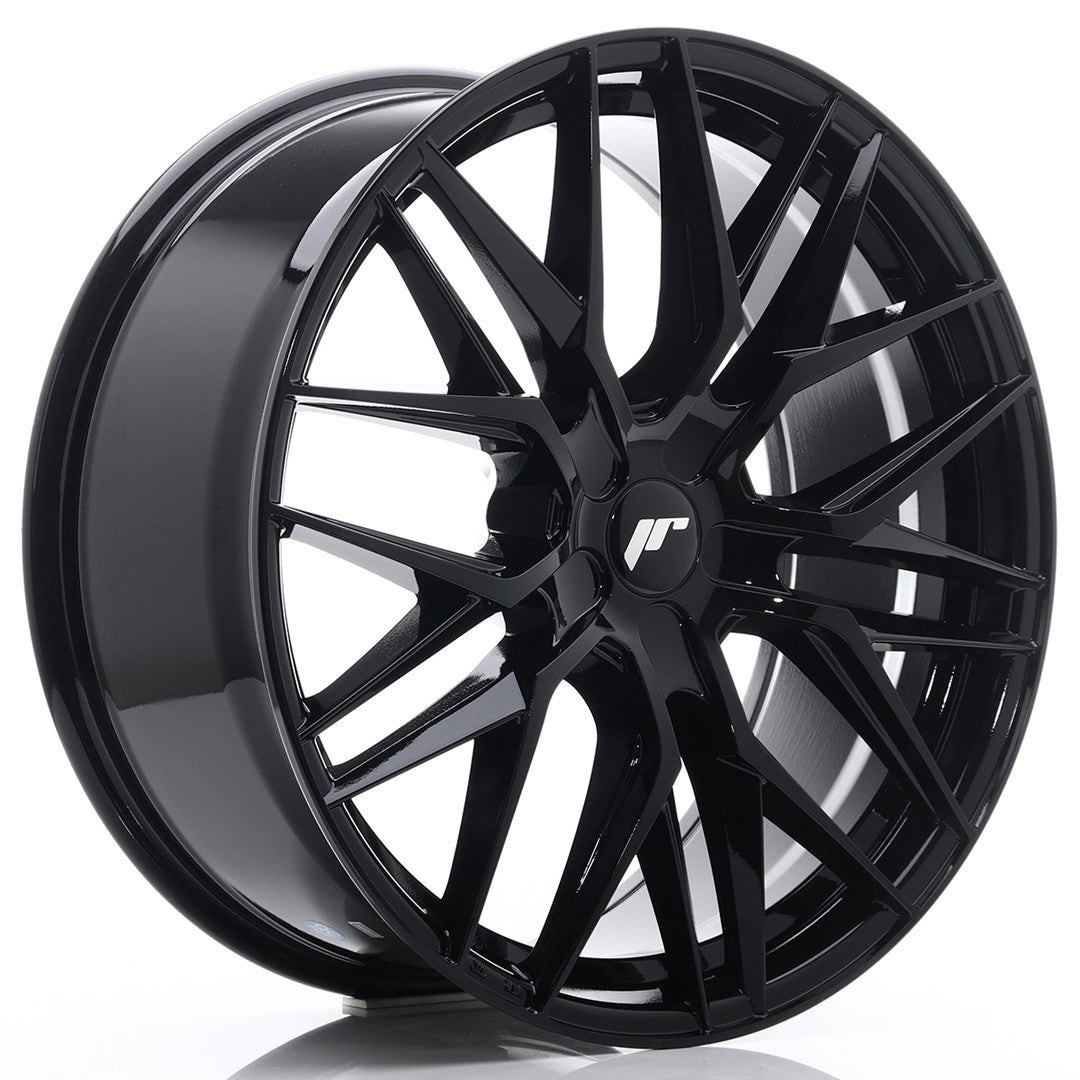 Japan Racing JR-28 Extreme Concave 21x9" (5 trous - sur mesure) ET15-45, Noir / Brillant