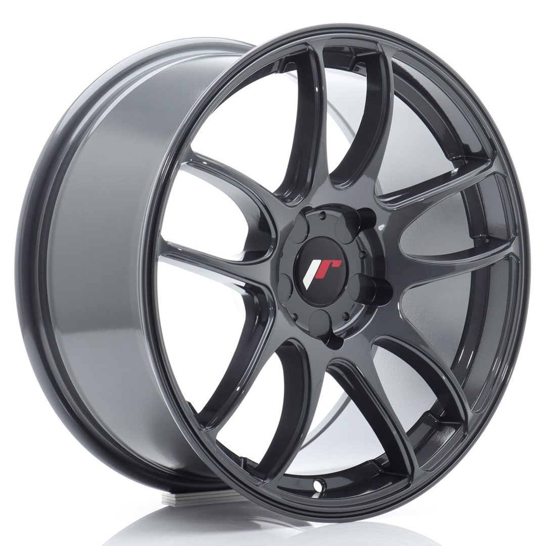 Japan Racing JR-29 17x8" (5 trous - sur mesure) ET20-38, Hyper Gray