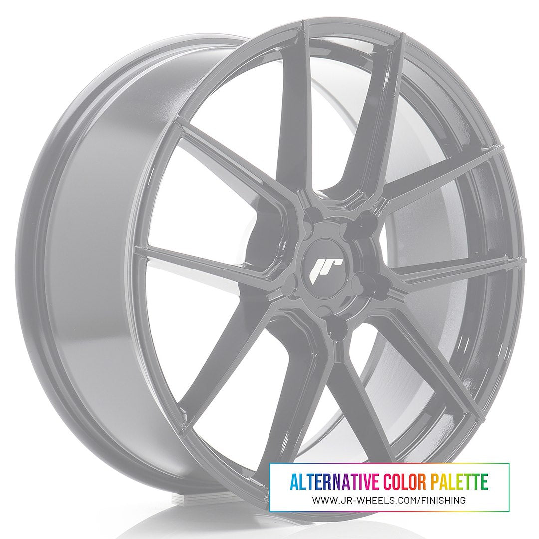 Japan Racing JR-30 20x8" (5 trous - sur mesure) ET20-40, Couleur Personnalisée !