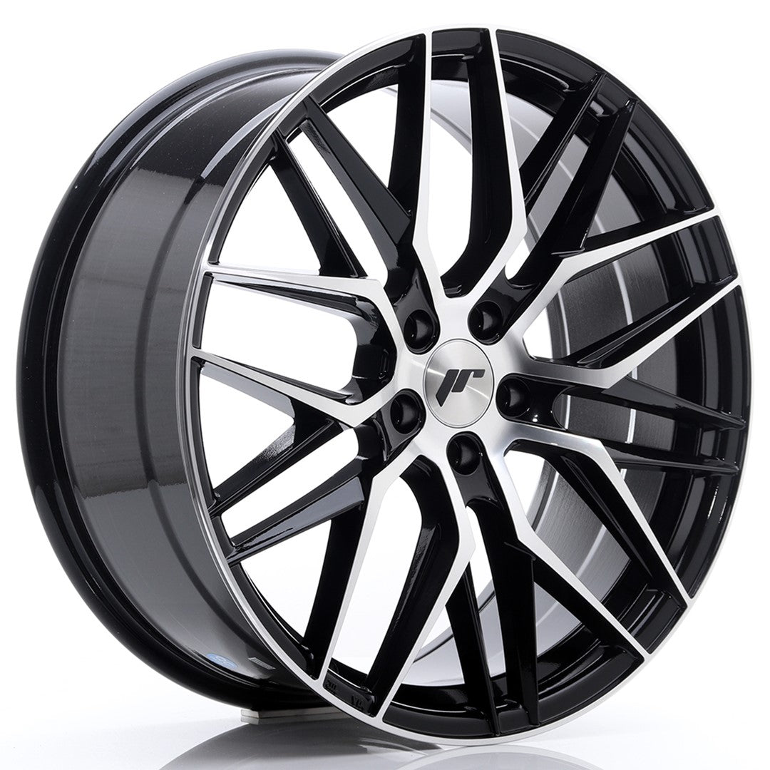 Japan Racing JR-28 20x8.5" 5x108 ET40, Noir Brillant / Poli